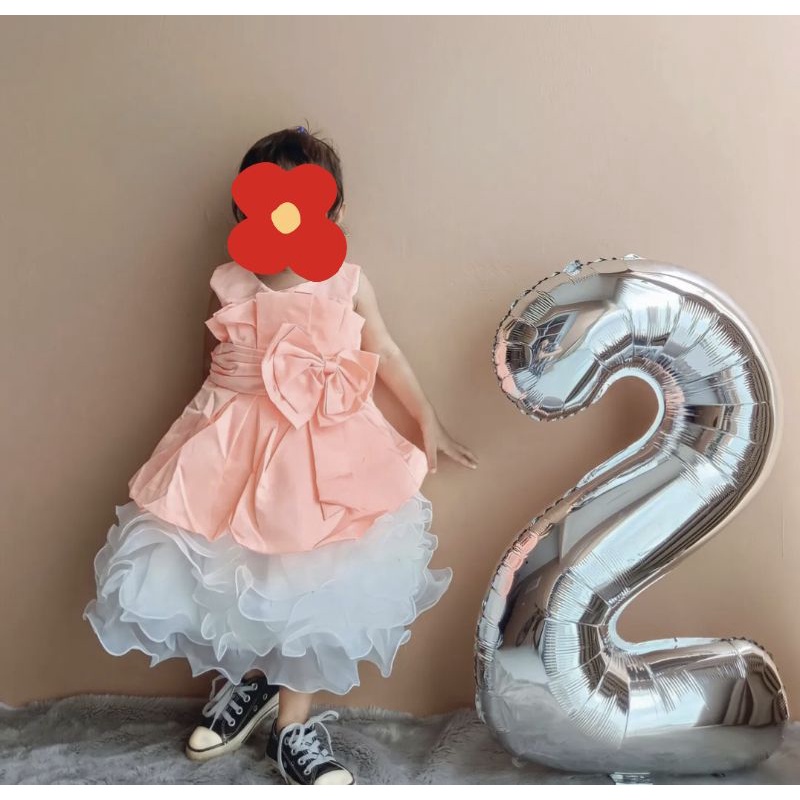 preloved baju pesta bayi like new