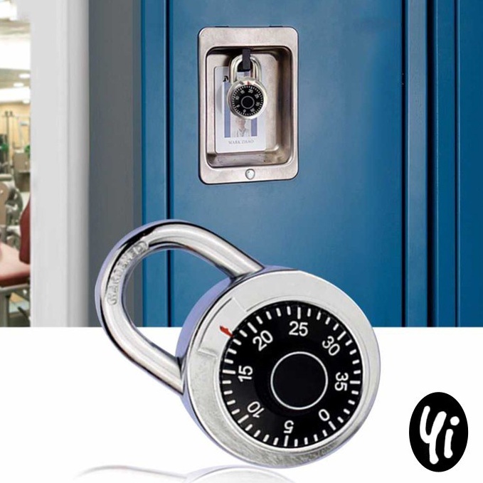 [CODEBARANG520WYO] [COD] Gembok Brankas Koper Tas Manual Rotary Padlock Digit Combination Kode Angka