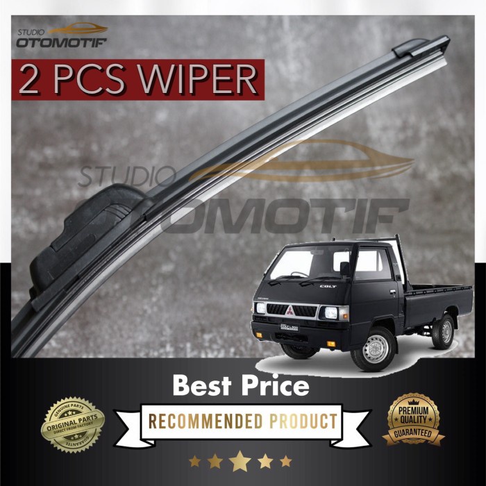 WIPER L300 PICKUP FRAMELESS / WIPER MOBIL L300 PISANG 2PCS best shop
