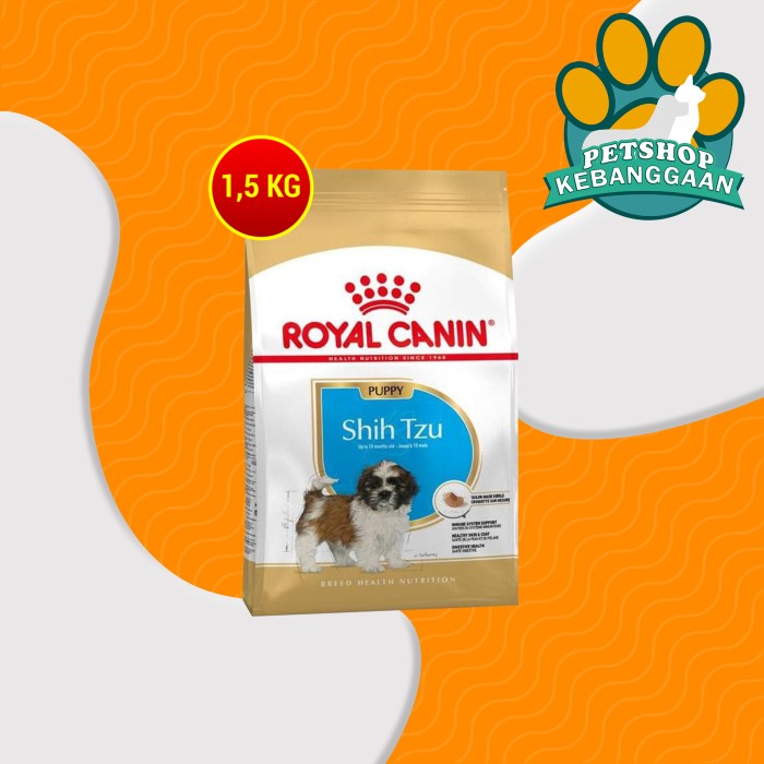 HOT SALE MAKANAN ANJING ROYAL CANIN SHIH TZU PUPPY 1,5KG DRYFOOD SHIHTZU 1,5 KG TERMURAH