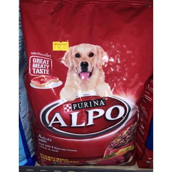 HOT SALE ALPO ADULT DOG FOOD/ MAKANAN ANJING ALPO 1,5 KG TERLARIS