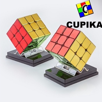 - RUBIK 3x3 CHROME CYCLONE BOYS FEIJUE 3x3x3 ASLI Original t Kemasan Baru Dijual Murah.