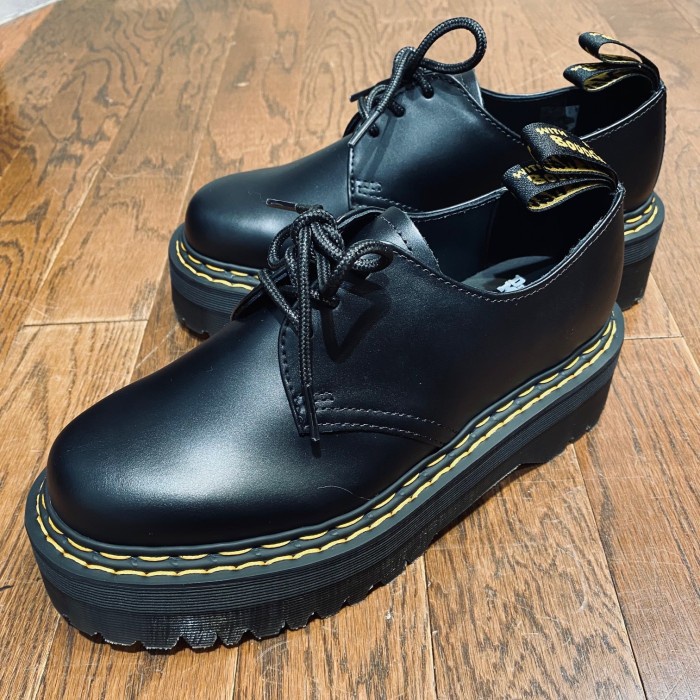 Terlaris Sepatu Dr. Martens 1461 Quad Ds - Black