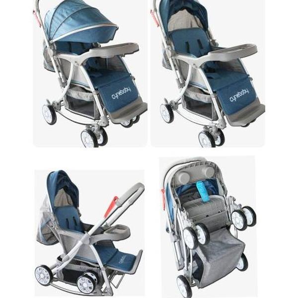 Cynebaby Original Baby Stroller Cyne Baby Bisa Jadi Ayunan Carry Out Lapakeno