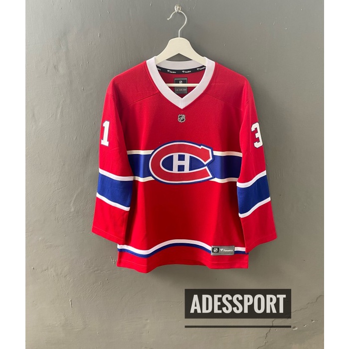 JERSEY HOOKEY NHL MONTREAL CANADIES YOUTH ORIGINAL ASLI