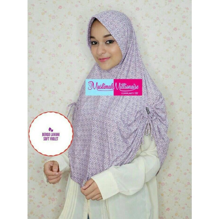 Defines Jilbab/Hijab Instan Jersey Terbaru,Bergo Lavani By Upline Hijab