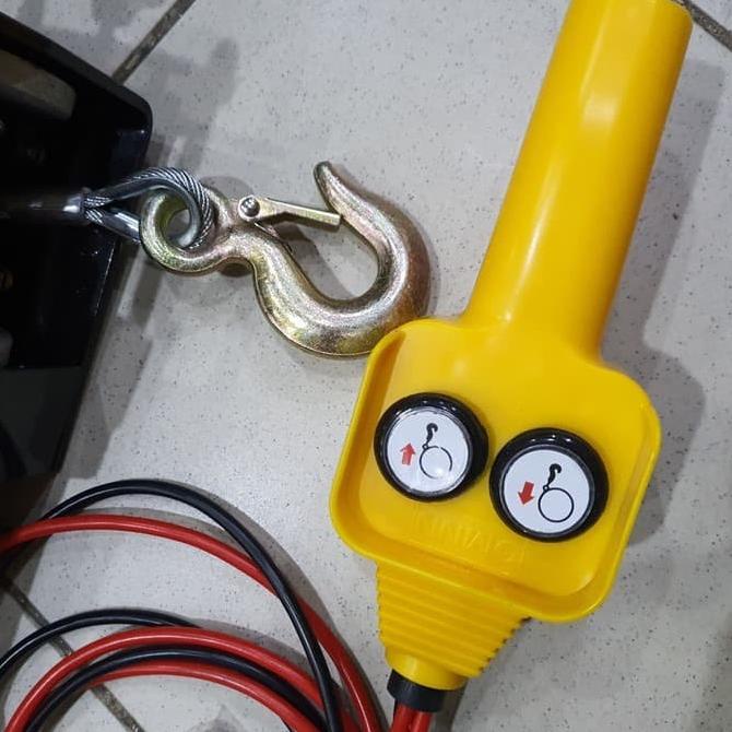 Electric Winch Atv Hoist 1500 Kg Winch 3000 Lbs