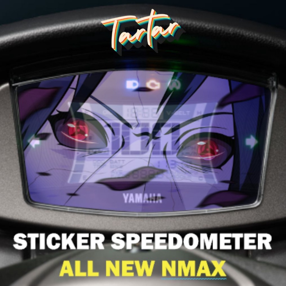 ➡ Sticker Stiker Spido / Speedometer Transparant Anime All New Nmax ✣ Dijual