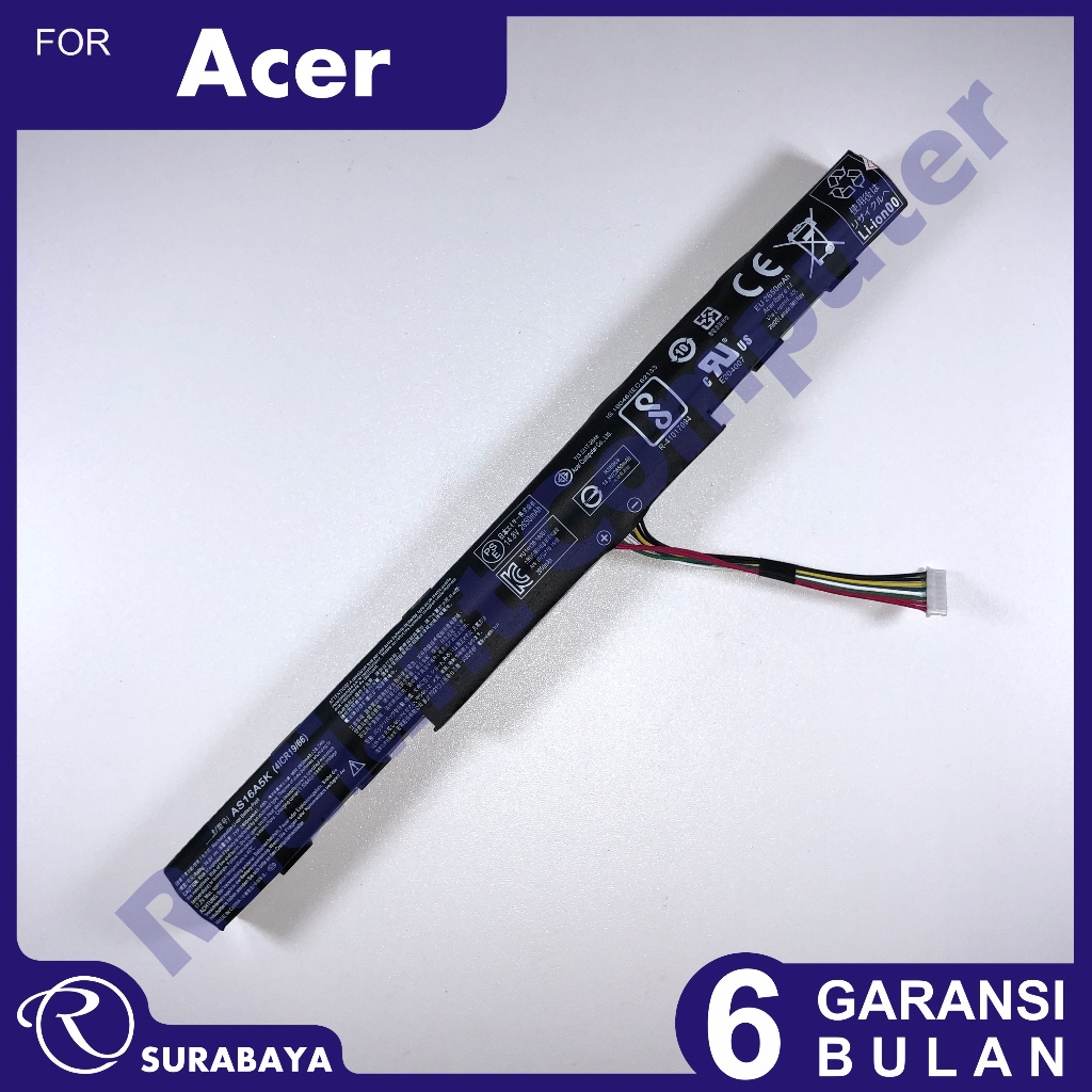 Baterai Acer AS16A5K AS16A7K AS16A8K