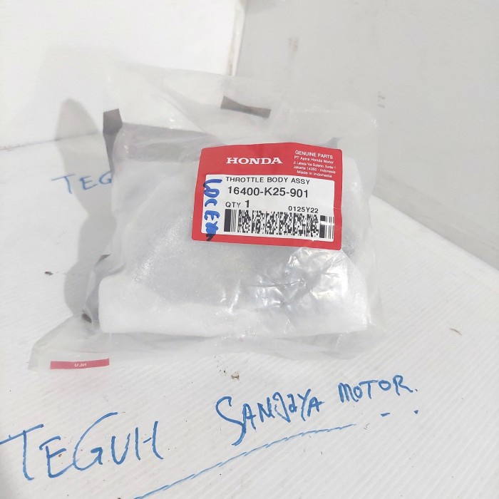 Throttle Body ThrottleBody Assy 16400-K25-901 Beat Fi 2012-2014 Honda terlaris