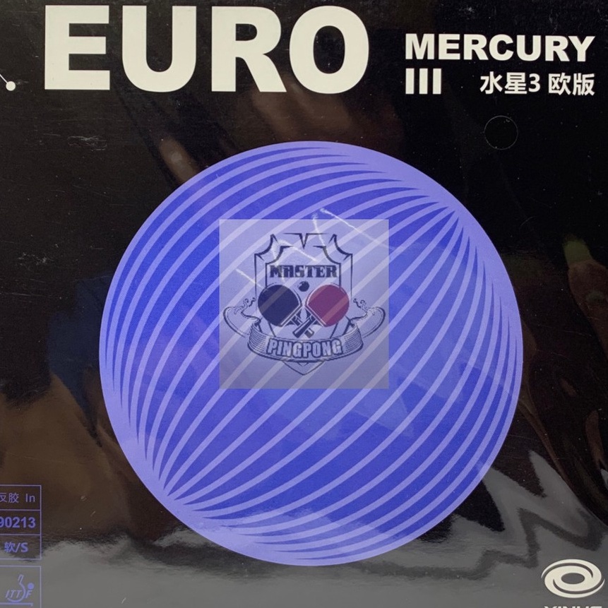 [QL❤.Q✉) Yinhe Mercury III Euro - Karet Bet Tenis Meja Yinhe Offensive Rubber Mercury 3 Eurosuper.ke