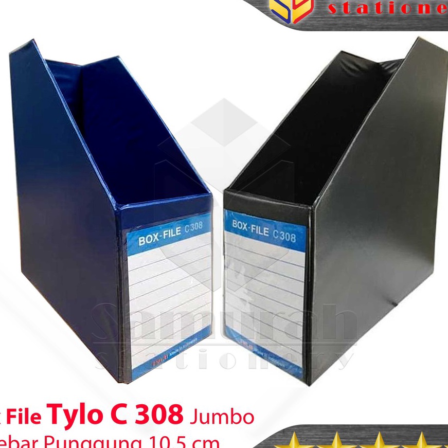 

(☎5NA-❦] Box File Lipat Tylo C-308 Jumbo Warna Hitam - Biru / Rak Stand C 308 lebar 10,5 cm - paaling.laris.!