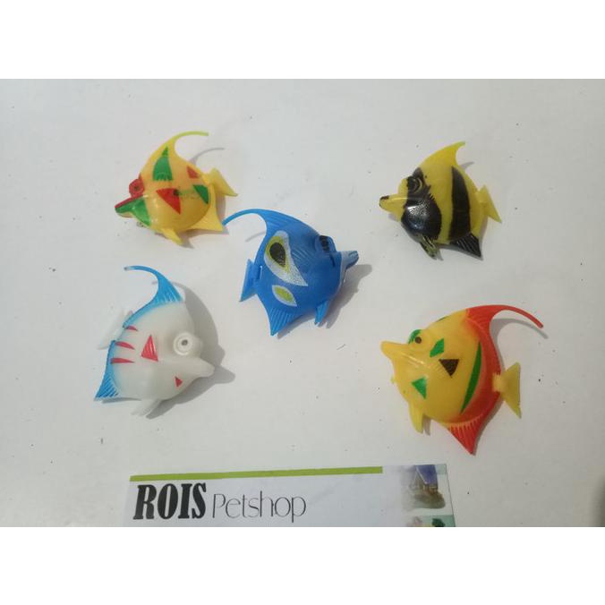 Ikan Plastik / Ikan Mainan / Hiasan Aquarium