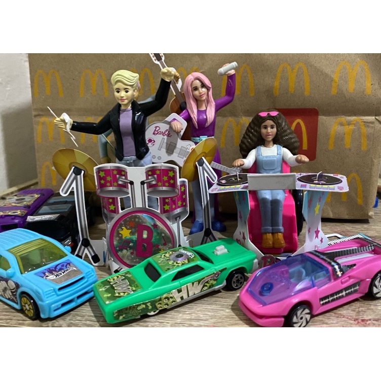 ー Happymeal Hot Wheels Barbie / mainan Happy Meal MCD / Mcd Happymeal DreamWork e Paling Dicari Read