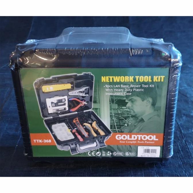 Goldtool Ttk-368 Network Tool Kit Set