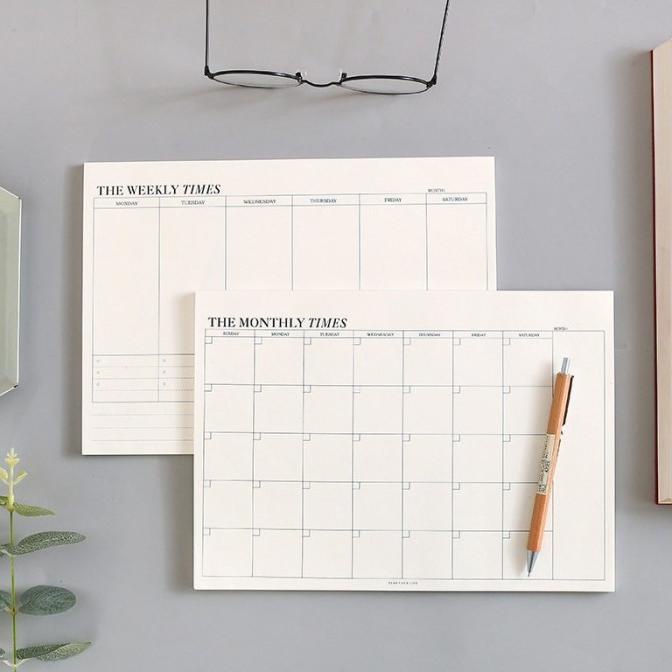 

The Times Weekly Monthly Planner Memopad [Creativ]