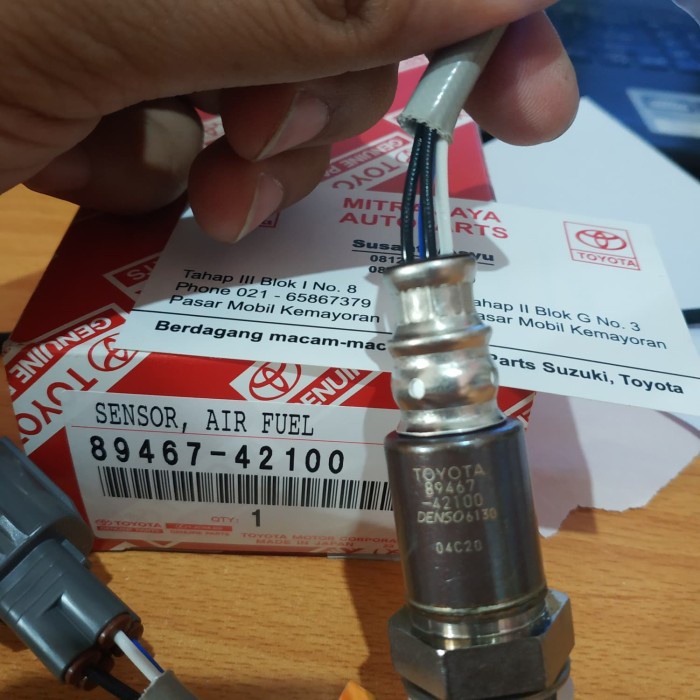 Sensor Oksigen O2 Sensor katalis atas New Alphard Vellfire ANH20 terpercaya