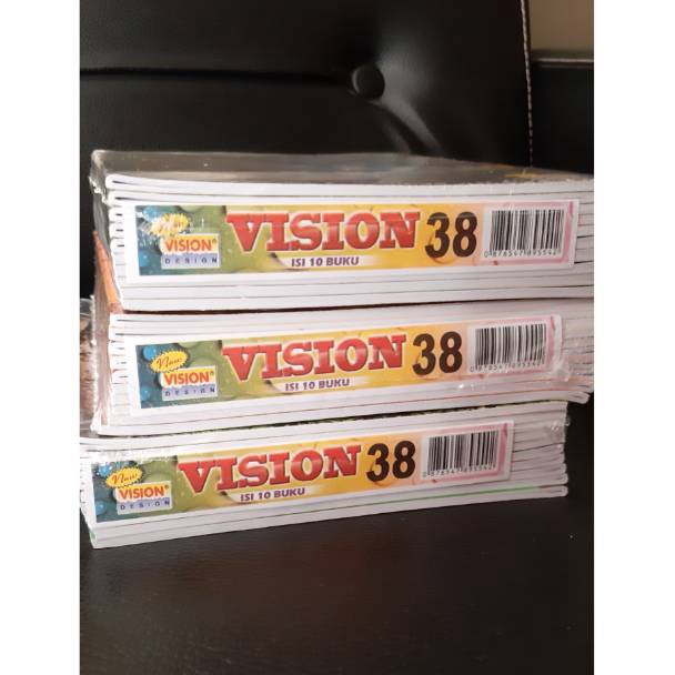 

RG50 1pak Buku Tulis / Book / Buku Vision 38 / buku tulis / Vision / vision38 / Vision tulis Model Baru ⌒O⌒