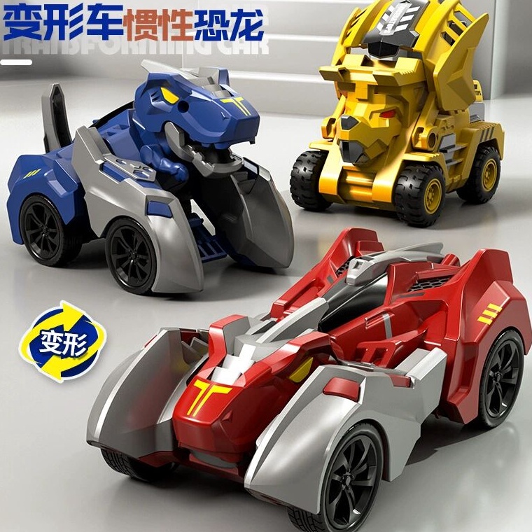 ➤ Mainan Mobil Mobilan Dino Saurus Deformasi - Mobil Dinosaurus Truck - Mobil Bisa Berubah Jadi Robo