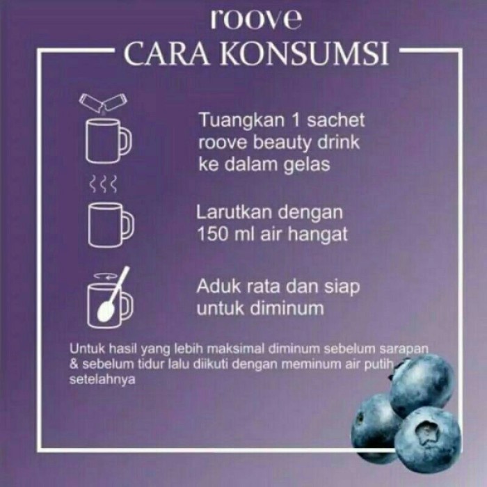 Roove Collagen Premium Drink 1 Box Free Shaker
