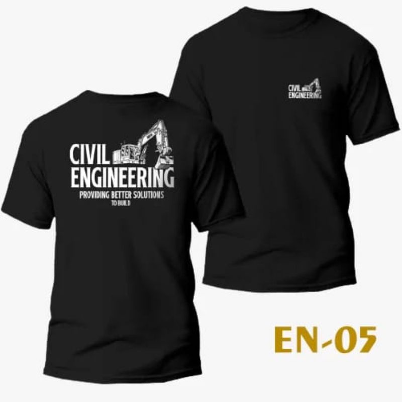 KAOS CIVIL ENGINEERING TEKNIK SIPIL || DTF PRINTING