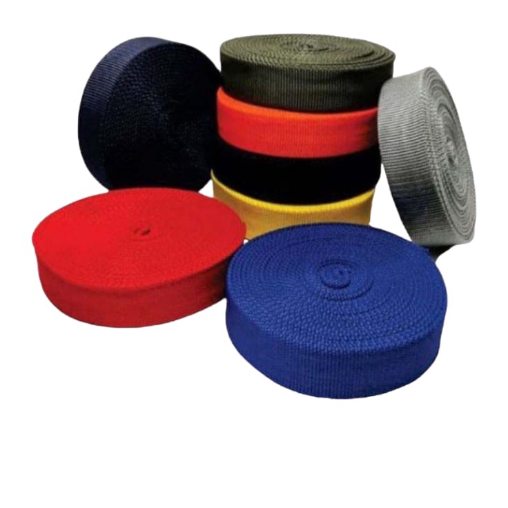 ` KV Tali webbing tubular panjang 3 meter lebar 2,5cm / tali webbing hammock / webbing tubular / web