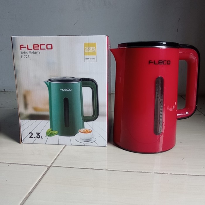 Teko Listrik / Kettle Fleco F 725 Kapasitas 2,3 L
