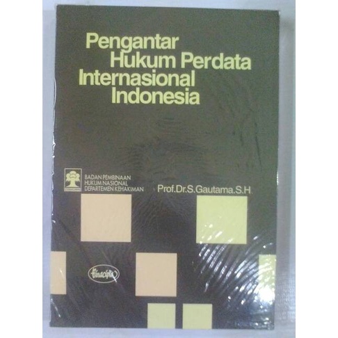 

Pengantar Hukum Perdata Internasional