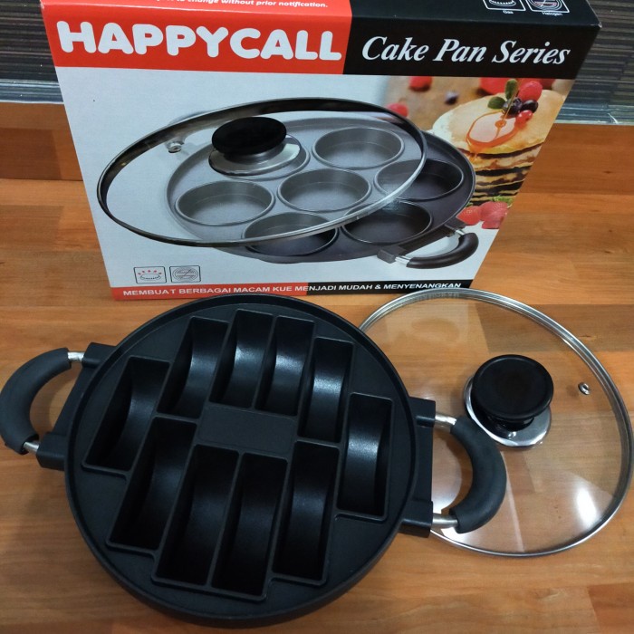 Cetakan Kue Pukis Happy Call/ Pukis Maker/ Wajan Teflon Cetakan Pukis