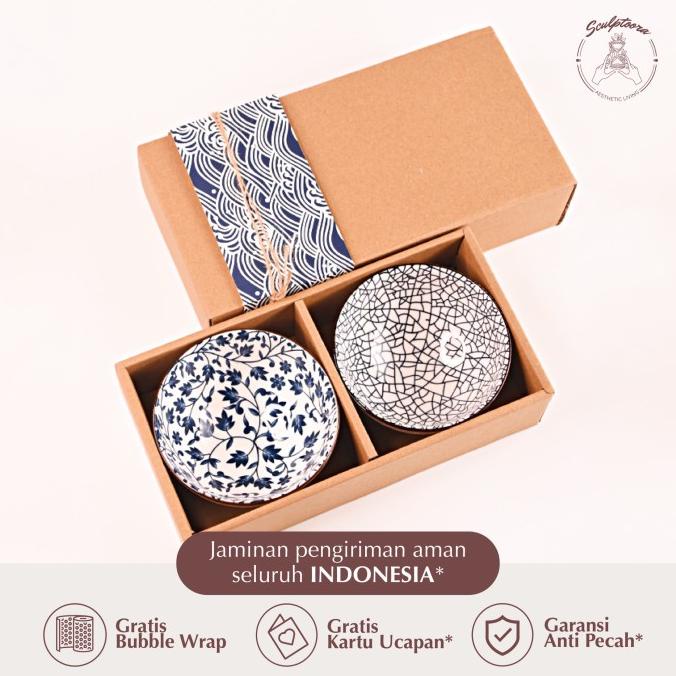 

Gift Set / Hampers Mangkok Keramik Jepang Isi 2 - MJI2P1
