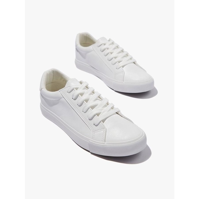 RUBI - Sneakers Wanita - EMILY SLEEK LOW RISE SNEAKER - WHITE
