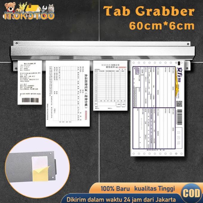 

Bill Holder Restaurant 60Cm Penjepit Bill Tab Grabber Penjepit Bon