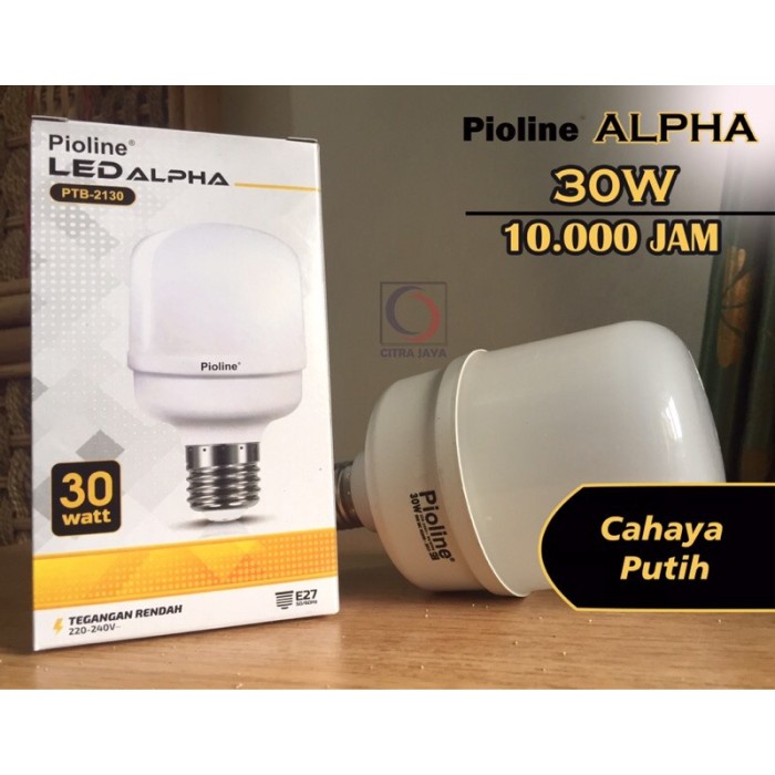 alpha pioline lampu led 30w