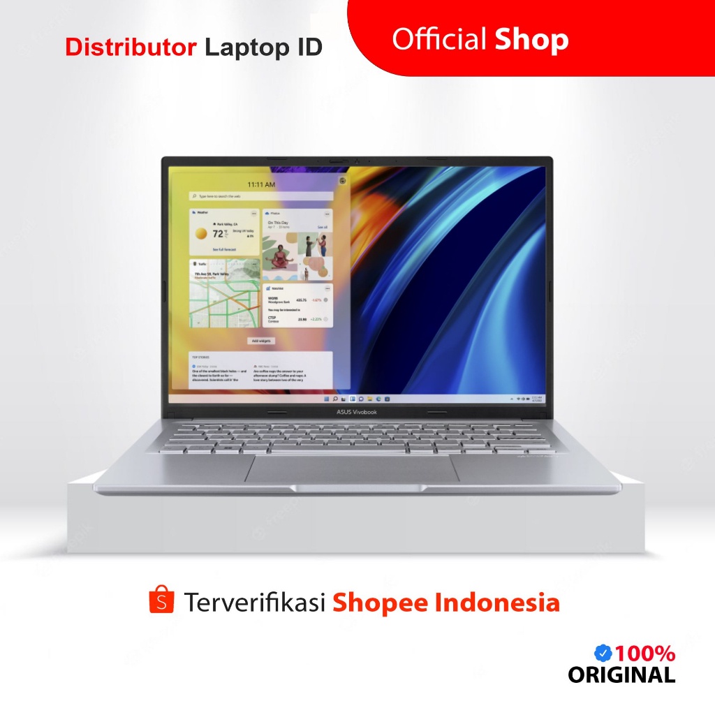 LAPTOP ASUS VIVOBOOK 14X M1403QA / RYZEN 7 5800H RADEON / RAM 16GB 512GB SSD / 14 INCH IPS OLED / WI
