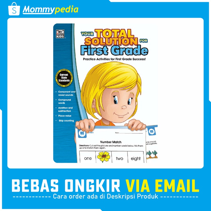 

Your Total Solution for First Grade Workbook