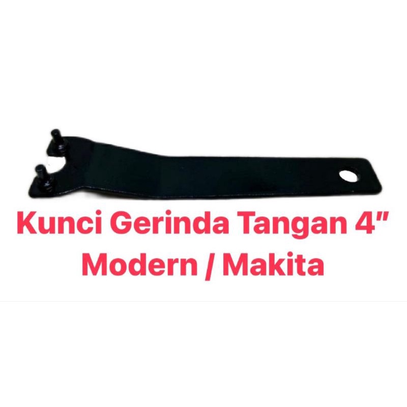 kunci gerinda tangan 4" modern / makita HITAM