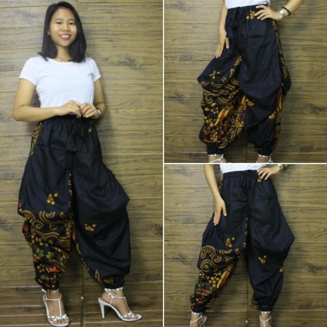 New Sale Zoka Celana Aladin Panjang Long Pants Batik Wanita Pengiriman Cepat