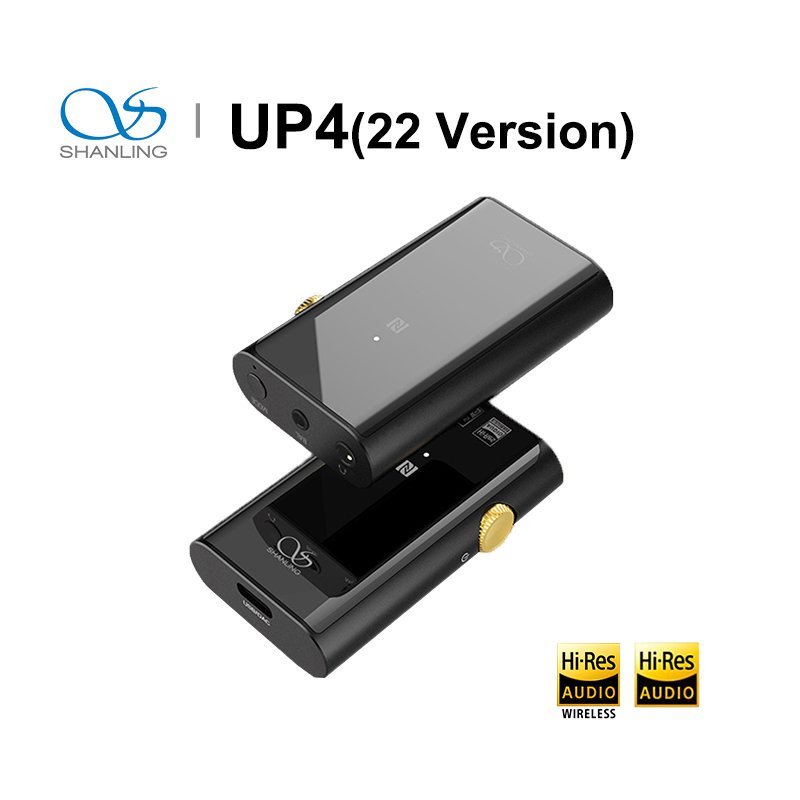 ✅&SHANLING UP4 22 Version USB DAC AMP Bluetooth 5.0 Receiver Headphone Amplifier Dual ES9219C chips 