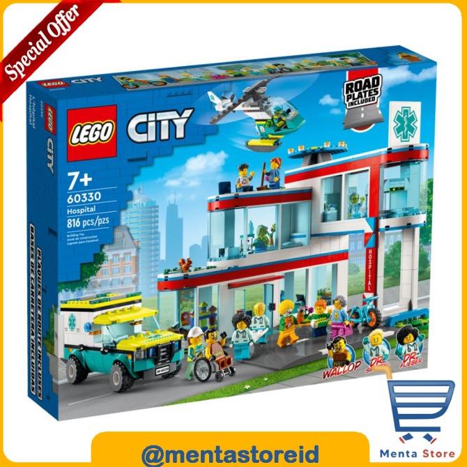 LEGO City 60330 Hospital Premium Quality MRI Scan Room Rumah Sakit RS