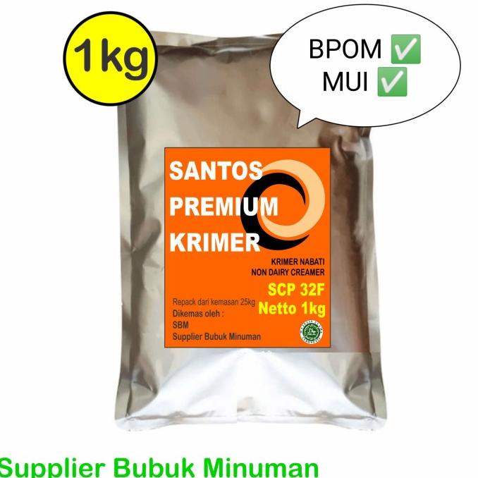 

Creamer Santos Krimer Premium Non Dairy NDC SCP 32F Repack 1kg