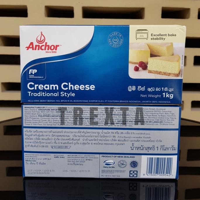 

ANCHOR CREAM CHEESE 1 KG