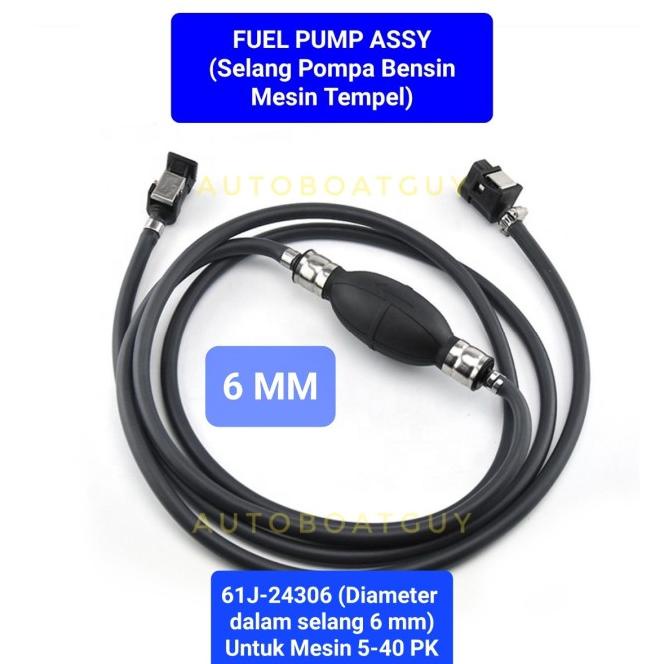 Oem Selang Mesin Tempel Outboard Motor Fuel Primary Pump Yamaha Parsun