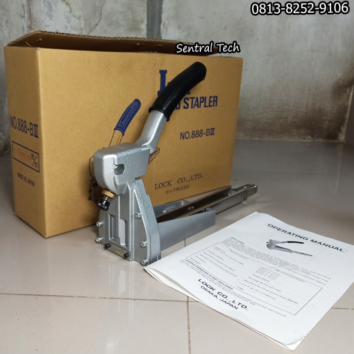 

Bestseller Lock Hand Stapler - 15Mm Made In Japan