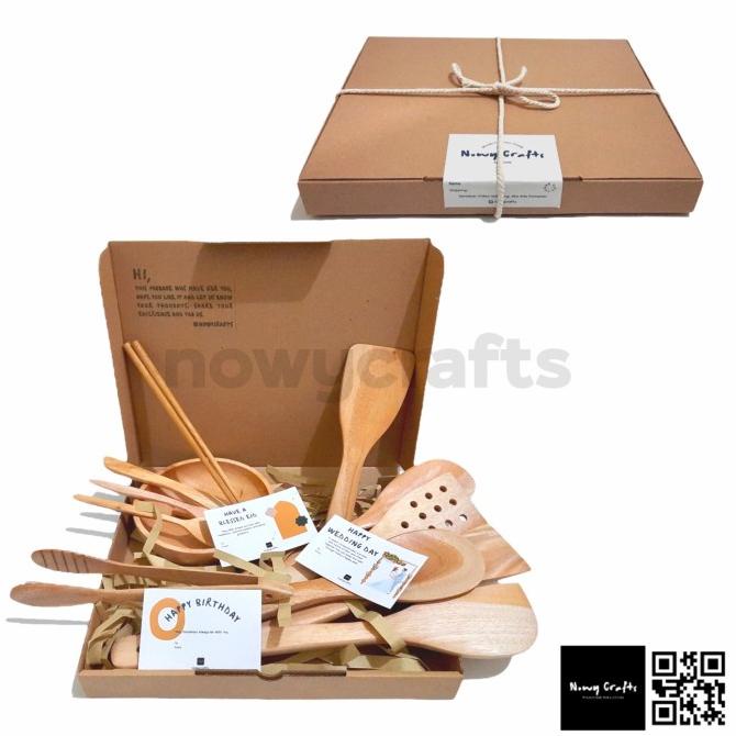 

WOODEN HAMPERS / GIFT LEBARAN ULTAH WEDDING / PARCEL KAYU / NOWYCRAFTS