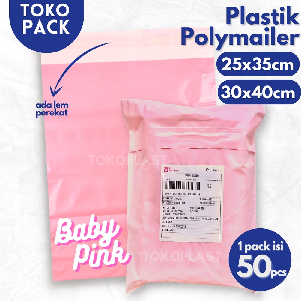 

Harga termurah PLASTIK POLYMAILER 25X35 30X40 PLASTIK PACKING OLSHOP ONLINE SHOP PACKING BAJU ISI 50 PCS 68