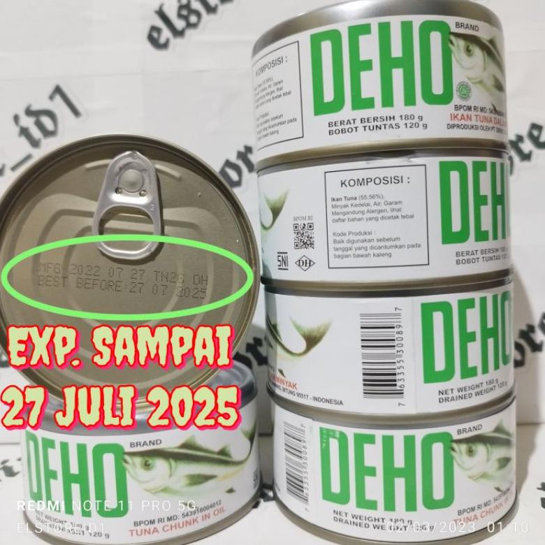 

Bisa Cod Deho Tuna Kaleng 180 Gram Murah