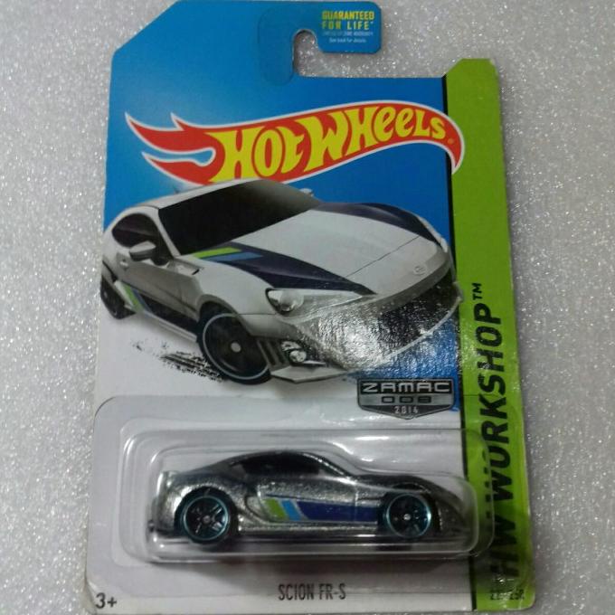 Hot Wheels Zamac Scion FR-S. Toyota GT-86. US Card HW Workshop 2013.