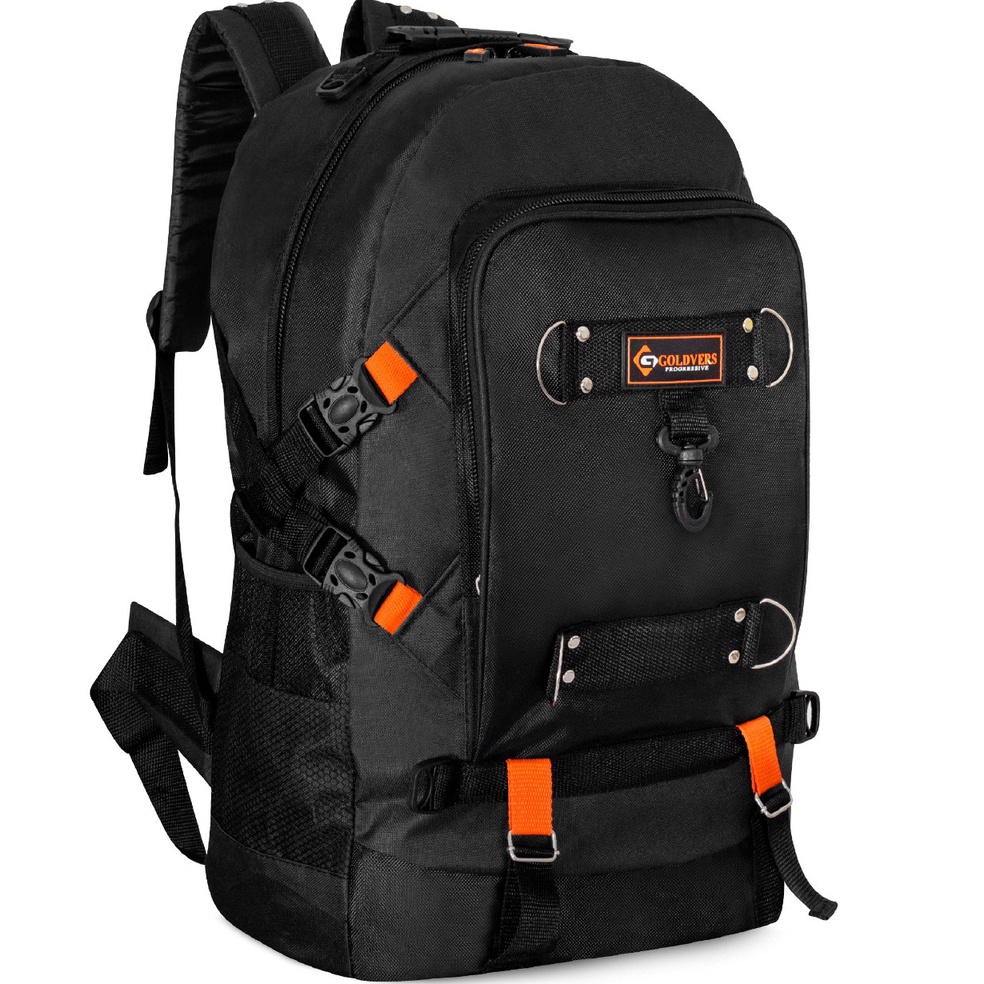 VIRAL Goldvers Tas Ransel Pria Jumbo Backpack Pakaian Traveling Tas Mudik 50Litter Original Import