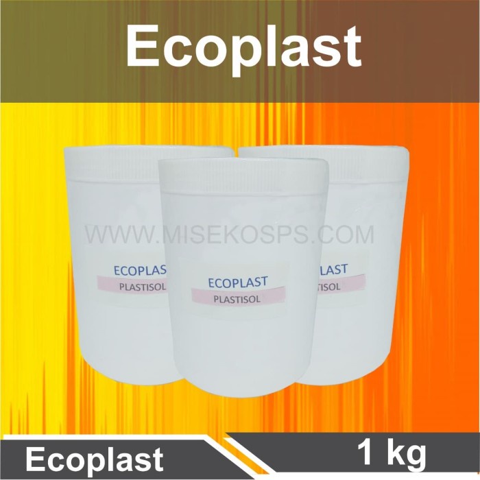 

tinta sablon plastisol ECOPLAST 1kg - biru