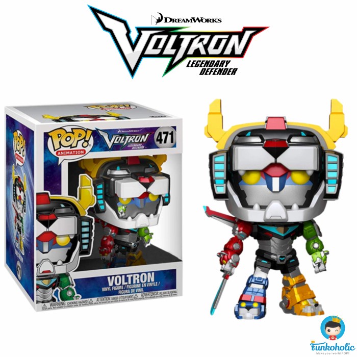 DISKON SPESIAL FUNKO POP VOLTRON LEGENDARY DEFENDER - VOLTRON METALLIC 6" EXCLUSIVE TERLARIS